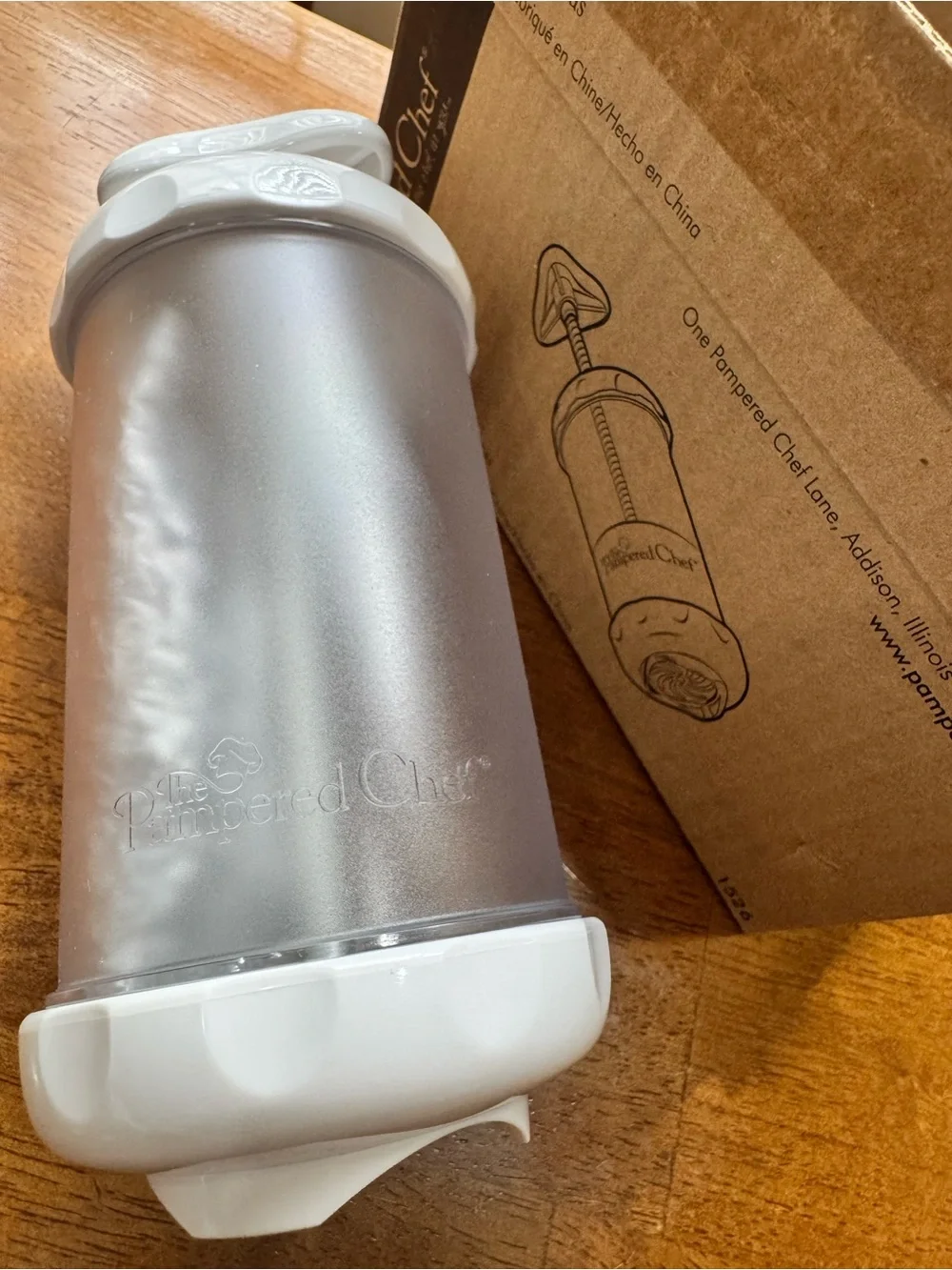 Pampered Chef Cookie Press New Open Box